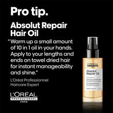 Load image into Gallery viewer, L’Oréal Professionnel Absolut Repair 10-in-1 Oil for Dry and Damaged Hair