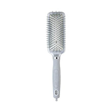 Load image into Gallery viewer, Olivia Garden Expert Care Rectangular Nylon Bristles Brush - Silver