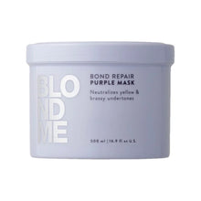 Load image into Gallery viewer, Schwarzkopf BLONDME Bond Repair Purple Mask