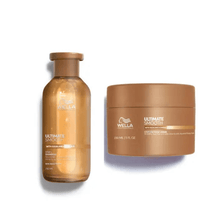 Load image into Gallery viewer, Wella Ultimate Smooth Shampoo & Mask Duo