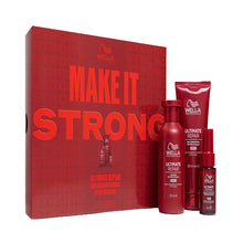 Load image into Gallery viewer, Wella Make It Strong Ultimate Repair Christmas Trio Gift Set (Worth £78)