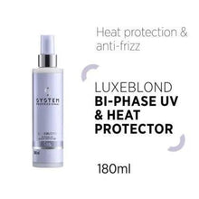 Load image into Gallery viewer, System Professional Luxeblond Bi-Phase UV & Heat Protector Mist