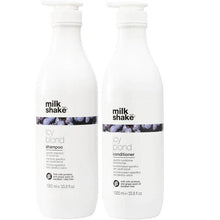 Load image into Gallery viewer, Milkshake Icy Blond Toning Trio - Shampoo, Conditioner & Toning Spray