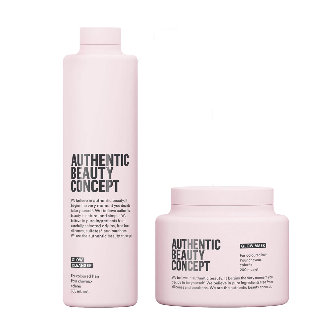 Authentic Beauty Concept Glow Duo - Cleanser & Mask