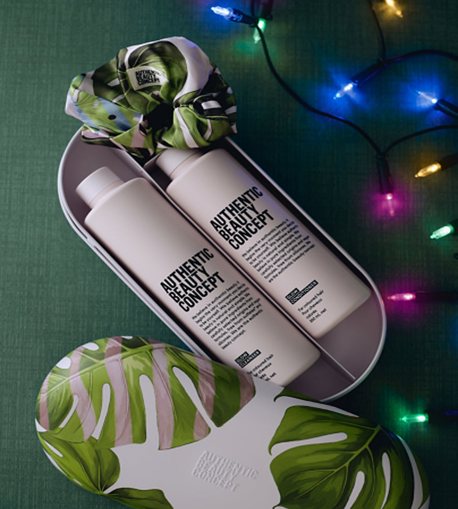 Authentic Beauty Concept Glow Cleanser & Conditioner Christmas Gift Set