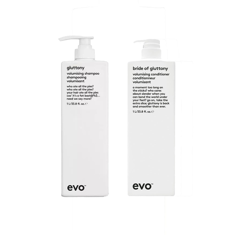 Evo Gluttony Volumising Duo - 1L