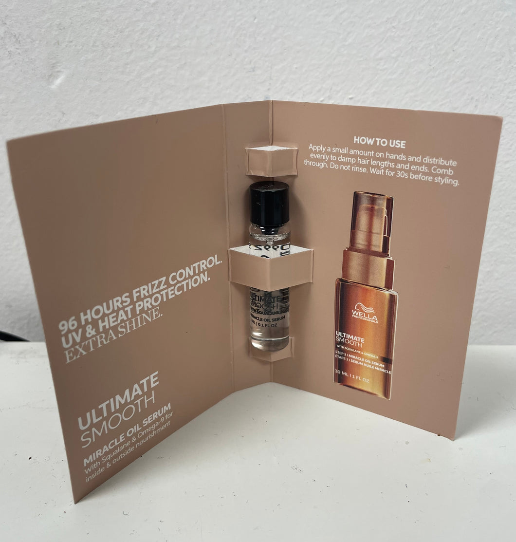 Wella Ultimate Smooth Miracle Oil Serum