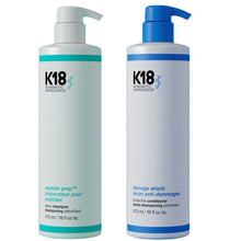 Load image into Gallery viewer, K18 Shampoo &amp; Conditioner Jumbo Size Duo - Mix &amp; Match
