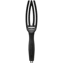 Load image into Gallery viewer, Olivia Garden Fingerbrush Care Boar &amp; Nylon Brush - Full Black
