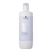 Load image into Gallery viewer, Schwarzkopf BLONDME Bond Repair Purple Shampoo
