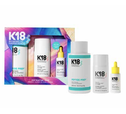 K18 Next Level Hair Repair Holiday Trio Kit