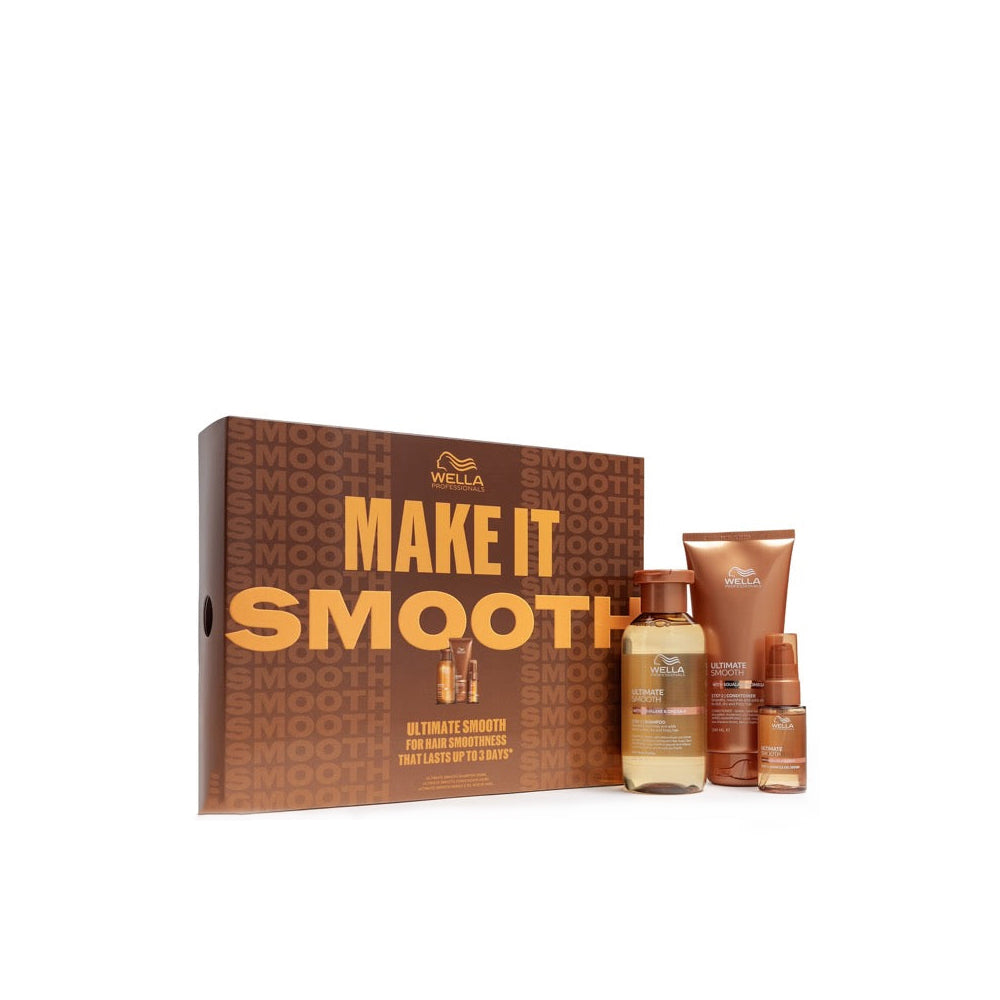 Wella Make It Smooth Ultimate Smooth Christmas Trio Gift Set (Worth £71)
