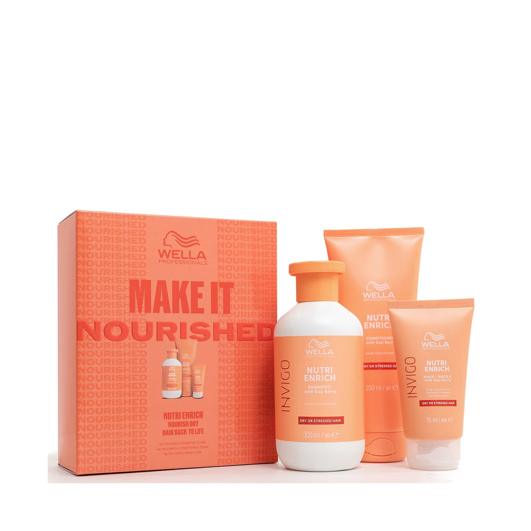 Wella Make It Nourished Nutri Enrich Trio Set (Worth £44)