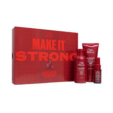 Load image into Gallery viewer, Wella Make It Strong Ultimate Repair Christmas Trio Gift Set (Worth £78)
