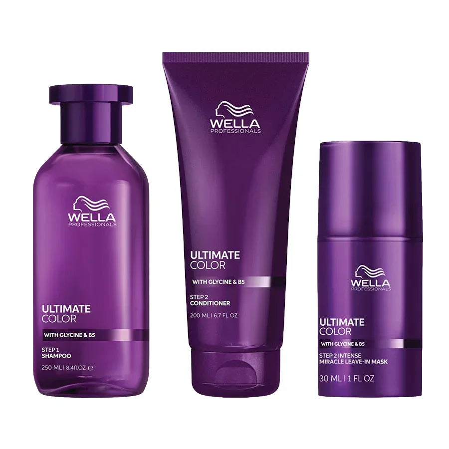 Wella Ultimate Color Shampoo, Conditioner & Leave-In Mask Trio – BLOND ...