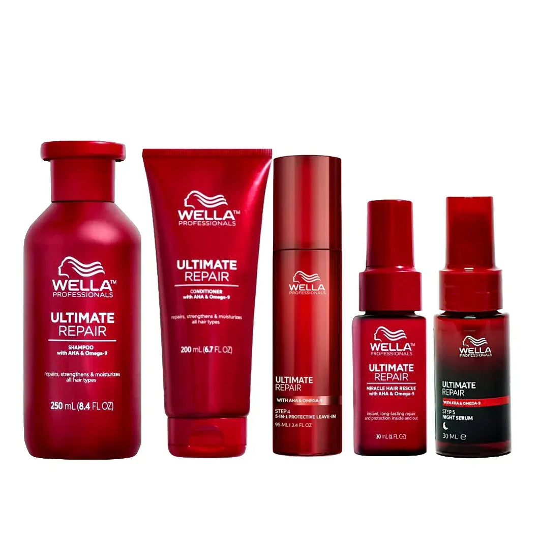 Wella Rabuyo Wella Professionals Ultimate Repair Full Essentials Package (5-in-1 ...