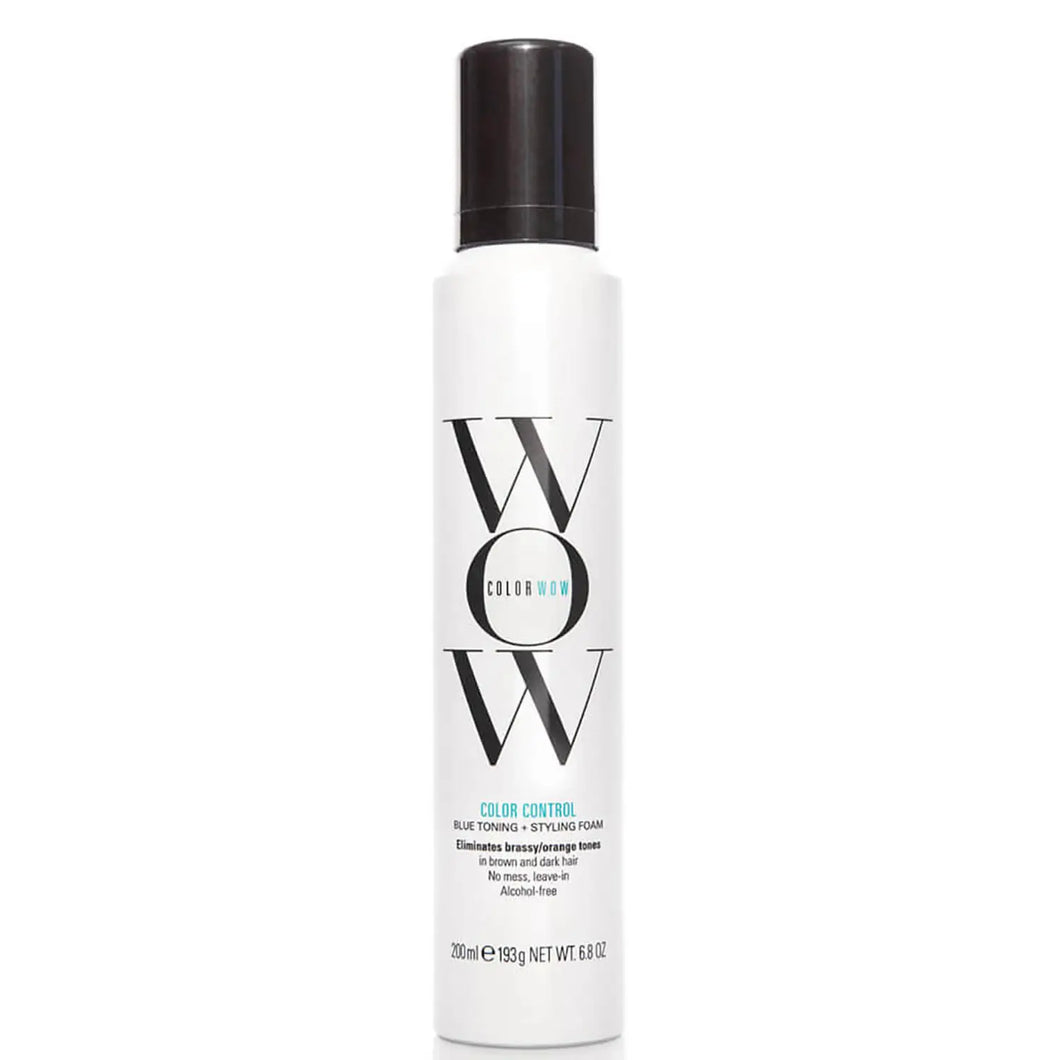 Color WOW Color Control Blue Toning and Styling Foam - Brunette