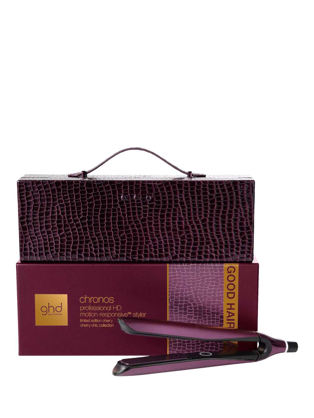 GHD Cherry Chic Chronos Professional HD Motion-Responsive Styler Christmas Gift Set (Limited Edition)