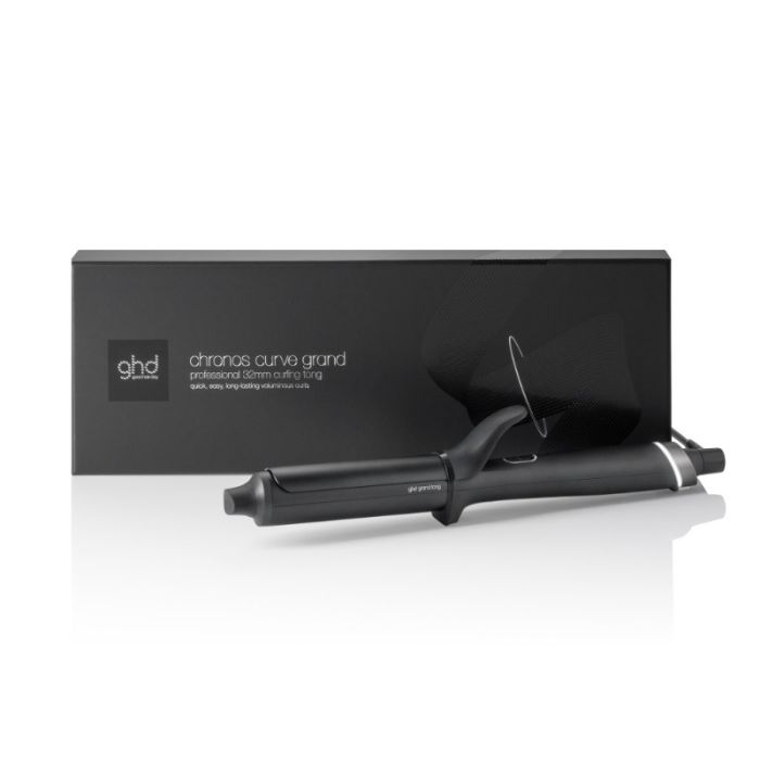 GHD Chronos Curve Grand Professional 32mm Curling Wand - Black