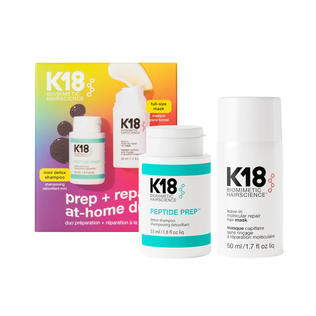K18 Prep & Repair At Home Duo (Worth £84)