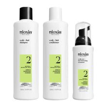 Load image into Gallery viewer, Nioxin System 2 Starter Kit (Natural Hair with Progressed Thinning)
