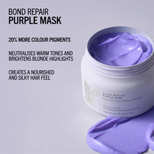 Load image into Gallery viewer, Schwarzkopf BLONDME Bond Repair Purple Mask
