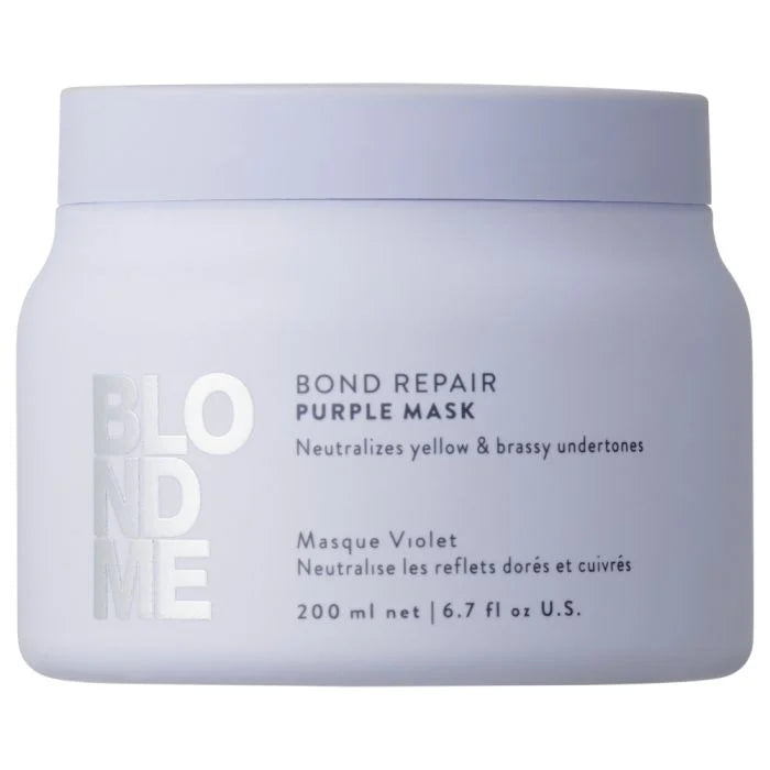 Schwarzkopf BLONDME Bond Repair Purple Mask