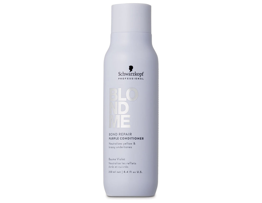 Schwarzkopf BLONDME Bond Repair Purple Conditioner