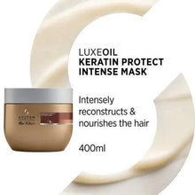 Load image into Gallery viewer, System Professional Luxeoil Keratin Protect Intense Mask
