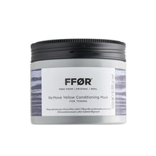 Load image into Gallery viewer, FFØR Re Move Yellow Conditioning Mask - BLOND HAIR &amp; BEAUTY
