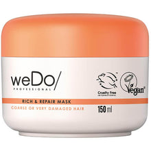 Load image into Gallery viewer, weDo/ Rich &amp; Repair Mask - BLOND HAIR &amp; BEAUTY
