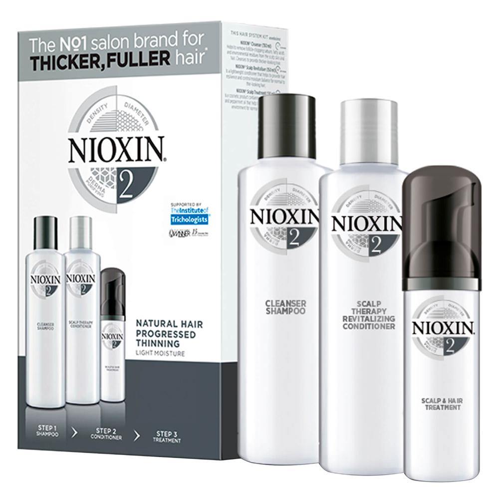 Nioxin System 2 Package (3 in 1) - BLOND HAIR & BEAUTY