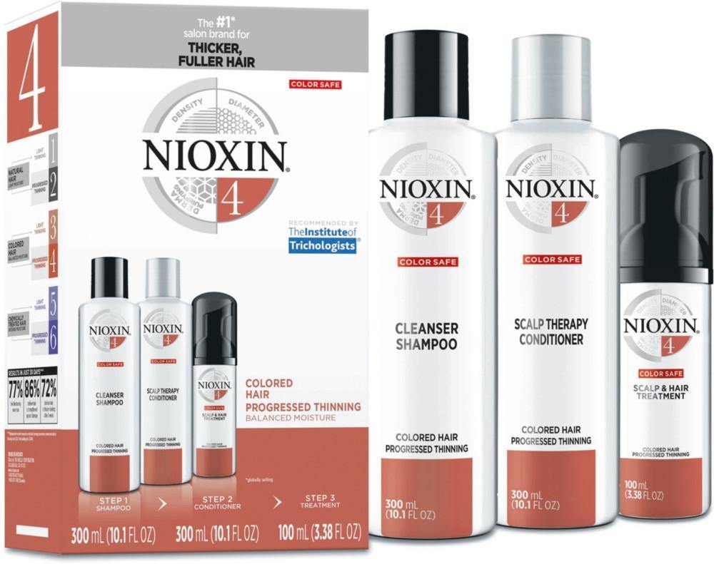 Nioxin System 4 Package (3 in 1) - BLOND HAIR & BEAUTY